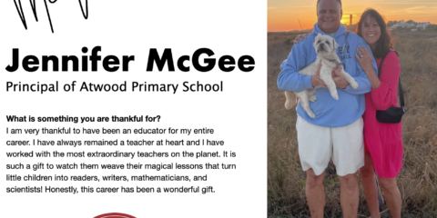 Meet Principal McGee of Atwood Primary School